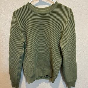 Free Assembly Women’s Ribbed Sweater Green